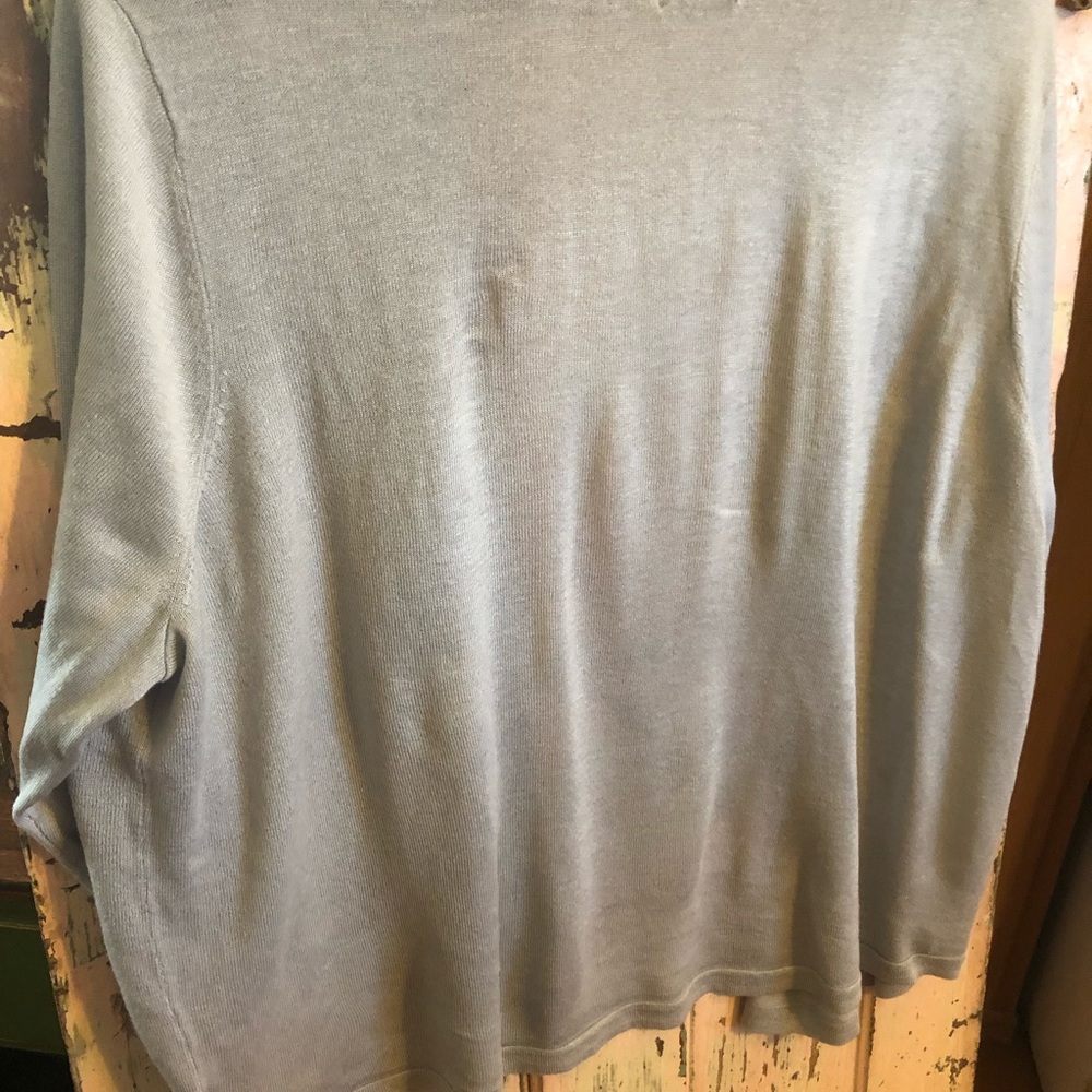 Buttonless Shawl Sweater - image 7